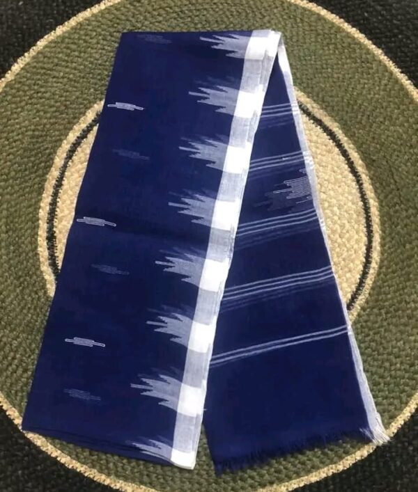 Monipuri Deep Blue Color Orna
